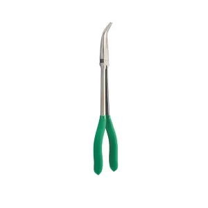 11″ EXTRA LONG 45˚ NEEDLE NOSE PLIER – GREEN - view 2