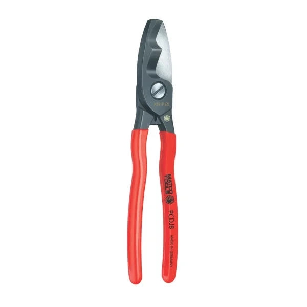KNIPEX 8″ DOUBLE JAW CABLE SHEAR