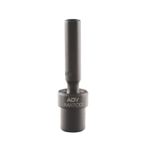 1/4″ DRIVE 5.5MM METRIC 6 POINT ADV DEEP UNIVERSAL IMPACT SOCKET
