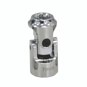 1/4” DRIVE 7 MM 6 POINT STUBBY UNIVERSAL SOCKET