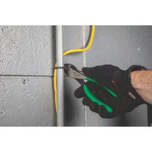 7″ HEAVY-DUTY DIAGONAL CUTTERS – GREEN - view 2