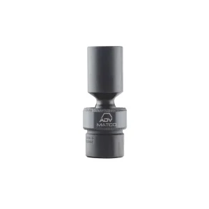 3/8″ DRIVE 15MM METRIC 6 POINT MID-LENGTH MAGNETIC UNIVERSAL IMPACT SOCKET