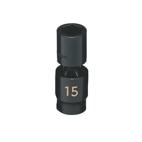 3/8″ DRIVE 15MM METRIC 6 POINT MID-LENGTH UNIVERSAL IMPACT SOCKET