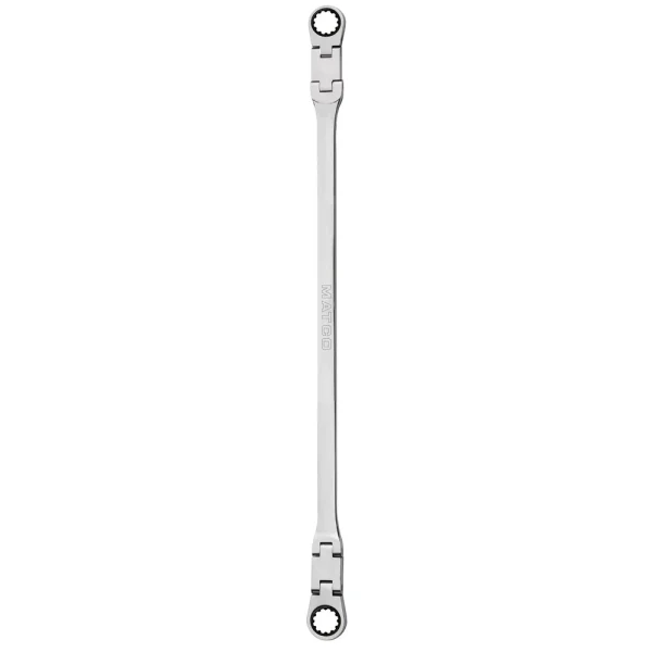 17X19MM DOUBLE FLEX-JOINT RATCHETING WR
