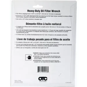 OTC Oil Filter Wrench – 4555 - view 4