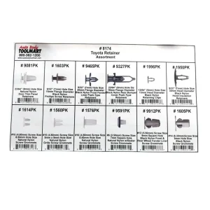 Disco Automotive Toyota Retainer Assortment - view 2