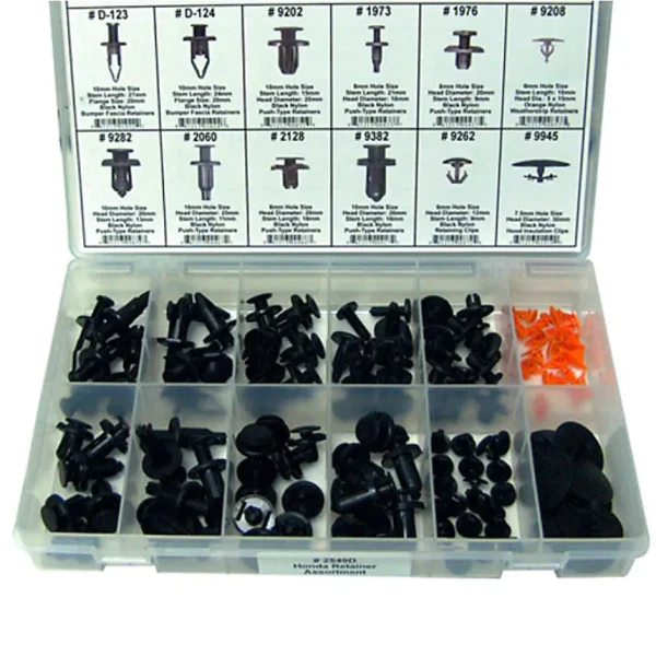 Disco Automotive Weatherstrip Retainer Clip Assortment