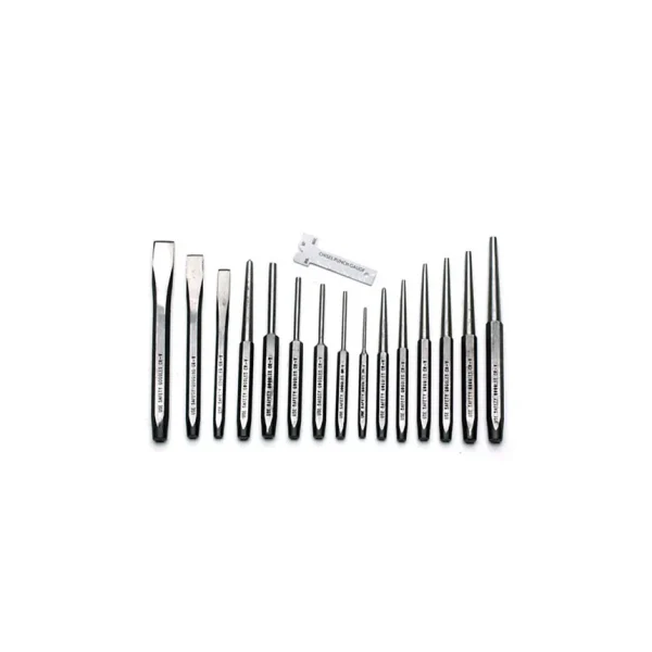 16 Piece Punch and Chisel Set