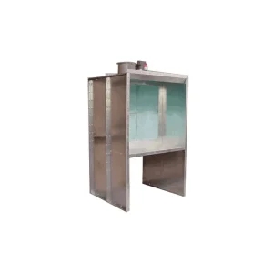 RTT 4’W x 4’H x 2’L Open Front Bench Paint Booth