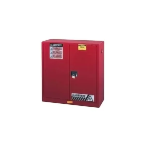 Justrite 40 Gallon Sure-Grip Ex Safety Cabinet For Combustibles – Self-Close - view 2