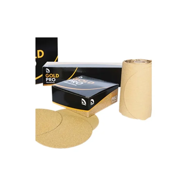 USC 6″ Gold Pro Velcro Discs 1000 Grit – 82420