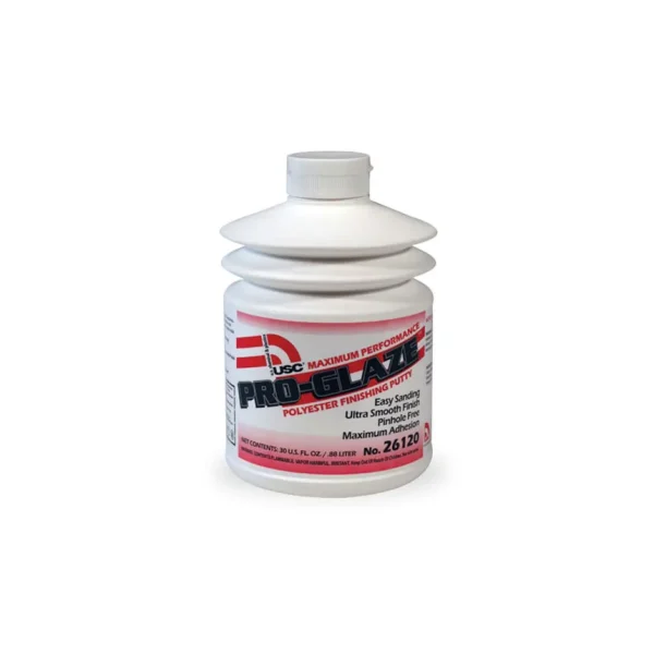 USC PRO-GLAZE™ Polyester Finishing Putty, 30 fl. oz. Pumptainer – 26120