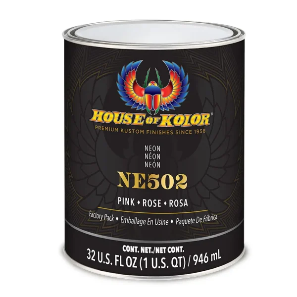 House of Kolor Neon Pink Car Paint Quart – NE502Q