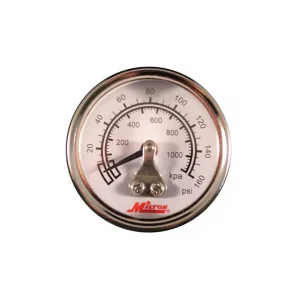 Milton 1/8″ NPT Mini High Pressure Gauge – 1189