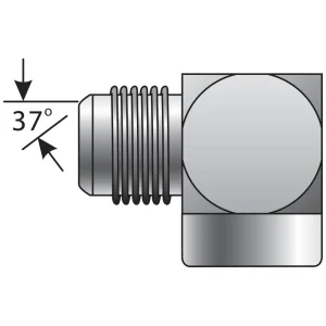 Gates Hydraulic Adapter – G60514-0406 - view 2