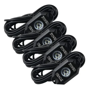 Oracle Lighting White Underbody Wheel Well Rock Light Kit – 4 Piece (5875-001) - view 3