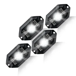 Oracle Lighting White Underbody Wheel Well Rock Light Kit – 4 Piece (5875-001) - view 4