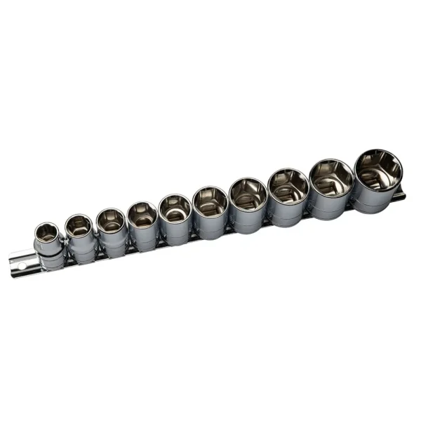 Eastwood 10pc – 1/2 Inch Drive SAE Shallow Socket Set (32170)