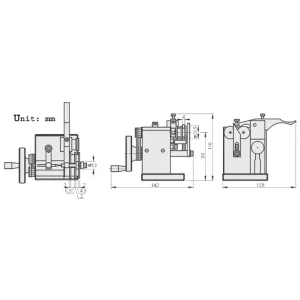 PRO-SERIES PRECISION SMALL PUNCH GRINDER – MADE IN TAIWAN (3800-5150) - view 2