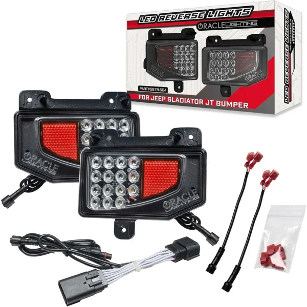 Oracle Lighting Rear Bumper LED Reverse Lights w/Plug & Play Harness (5881-504)