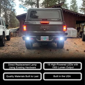 Oracle Lighting Rear Bumper LED Reverse Lights w/Plug & Play Harness (5881-504) - view 3