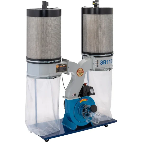 South Bend 3 HP Double Canister Dust Collector (SB1101)