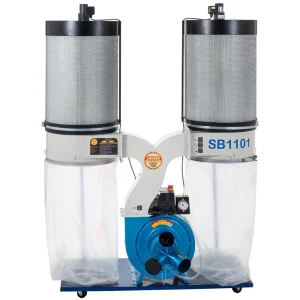 South Bend 3 HP Double Canister Dust Collector (SB1101) - view 2
