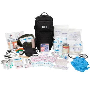 Wavian USA First Aid Full Tactical Trauma Kit | Black (FA138BLACK) - view 2