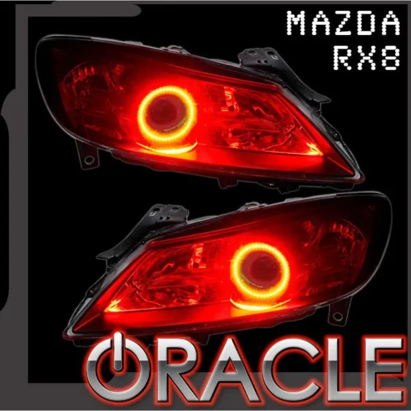 Oracle Lighting 2009-2011 Mazda RX-8 LED Headlight Halo Kit (2206-001, 2206-004, 2206-009, 2206-330, 2206-333, 2206-3...