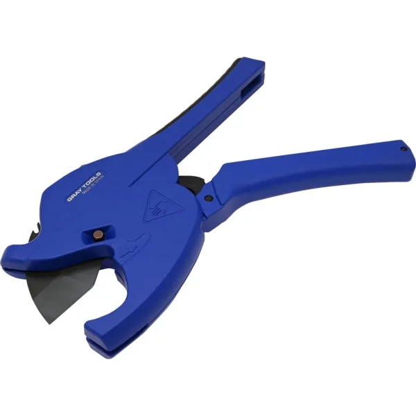 Gray Tools Plastic Pipe & Tube Cutter, 1-5/8″ Capacity (66042)