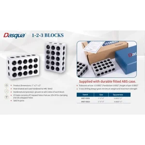 DASQUA ULTRA PRECISION 23 HOLE 1-2-3 BLOCK SET (8407-0005) - view 4