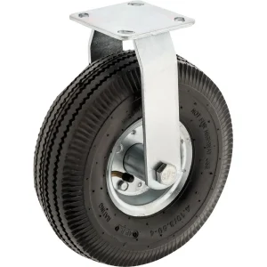 Grizzly Industrial 10″ Pneumatic Fixed Caster (G7077)