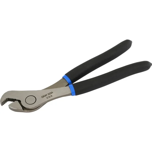 Gray Tools Angle Nose Battery Plier, 7-1/2″ Long, Vinyl Grips (522A)