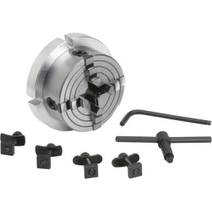 Grizzly Industrial 3-1/4″ 4-Jaw Chuck for 4″ Rotary Table (T10053)