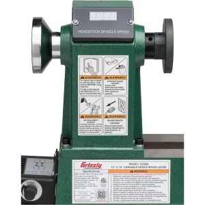 Grizzly Industrial 12″ x 18″ Variable-Speed Benchtop Wood Lathe (T25920) - view 4