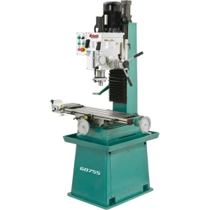 Grizzly Industrial 10″ x 32″ 2 HP HD Mill/Drill w/ Stand & Power Feed (G0755)