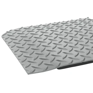 Crown Matting Industrial Deck Plate 3’x75′ Gray (CDR0036DG-75)