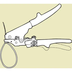 Malco Tools Cable Tie Tensioning Tool With Auto Cut Off (TY6) - view 4
