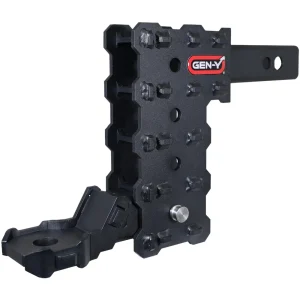 Gen-Y Hitch PHANTOM-X 2″ Hollow Shank 7″ Drop .7K TW 7K Hitch & GH-13051X Platinum Ball Mount (GH-13054X)