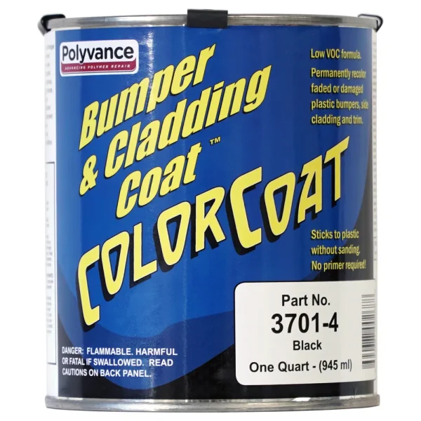 Polyvance Bumper And Cladding Color Black, Quart (657894)