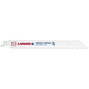 Lenox General Purpose Reciprocating Saw Blade Kit W/Storage Case,9Pc (121439KPE)