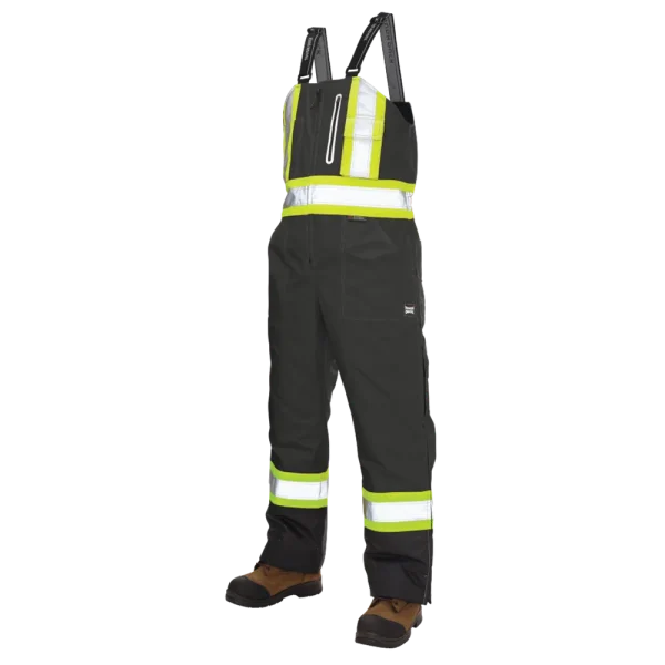 Tough Duck Men’s Ripstop Insulated Safety Bib Overall