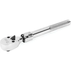 Titan Tools 72-Tooth Extendable Ratchet 1/4″ Drive X 6-1/2″ To 9-1/2″ (12184)