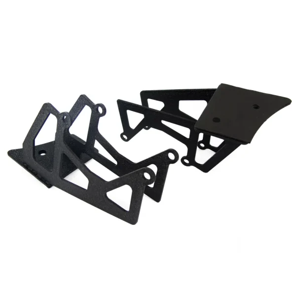 Race Sport 07-17 Jeep Wrangler Dual 3×3” Spot Light Window Pillar Brackets (1004707)
