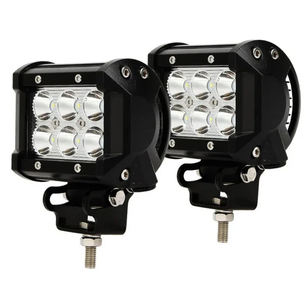 Race Sport Street Series 18W 6-LED Bottom Mount Spot Lights Pair (1004912)