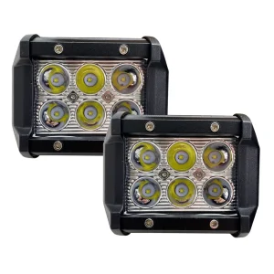 Race Sport Street Series 18W 6-LED Bottom Mount Spot Lights Pair (1004912) - view 2