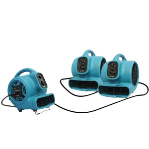XPOWER Freshen Aire 1/3 HP Scented Air Mover with Daisy Chain and Timer (P-450AT) - view 3