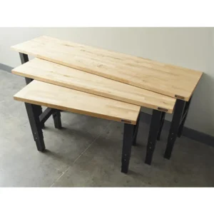 Gladiator 6′ Adjustable Height Hardwood Workbench (GAWB06HWGW) - view 2