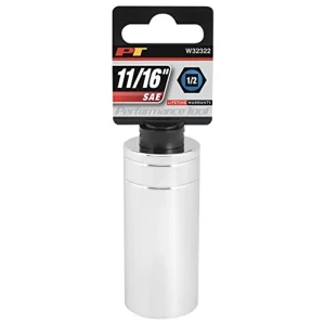 Performance Tool W32332 1/2 Drive 6-Point Socket, 1