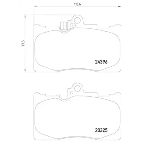 Pagid Brake Systems Pagid Front Low-Metallic Brake Pads – 355012121